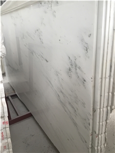 China Inperial Oriental White Marble Slab Polished