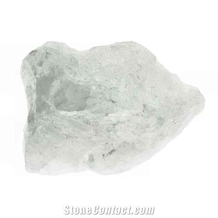 White Calcite Boulders