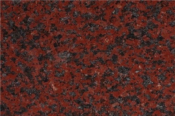 Africa Rosso Red Granite Slab / Cut to Size Floor Tiles