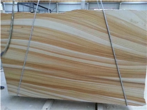 Australian Wooden Vein Sandstone Slab, Garden Floor Step Tile French Pattern