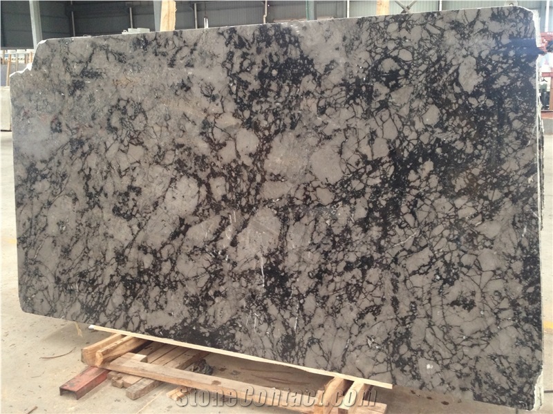 Barcelona Gray Marble Slab, China Grey Stone Tile