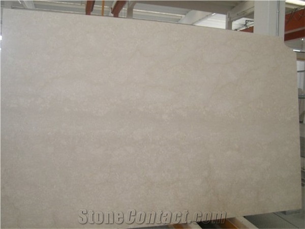 Botticino Classico Beige Marble Polished Slab, Floor Tile
