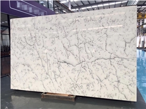 China Centalla Snow White Marble Slab, Tile Available