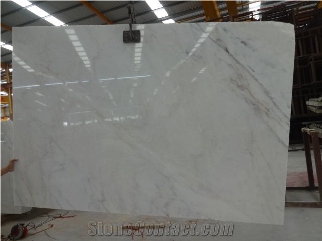 China Oriental White Marble Slab Polished, Tiles