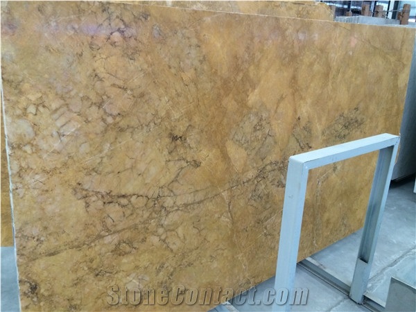 Golden Vein Marble Slab Polished, Marble Floor Tile