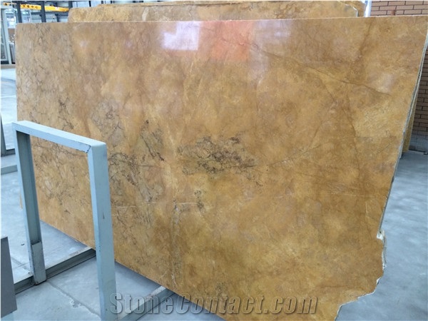 Golden Vein Marble Slab Polished, Marble Floor Tile