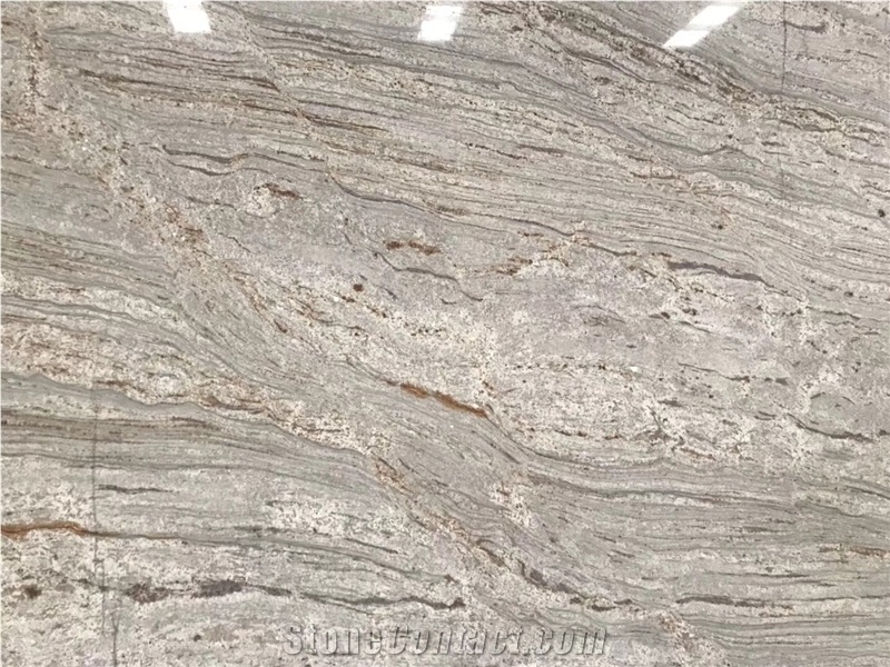 India River White Granite Polished Kitchen Small Slab