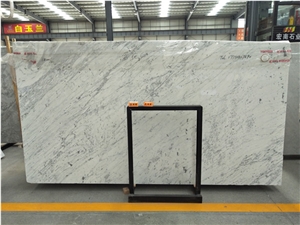 Statuario Venato White Marble Slab for Wall Tiles