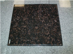 Tan Brown Granite Tile Exterior Wall Panel, Floor Cover
