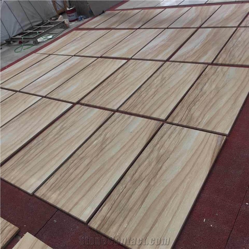 Tobacco Rainbow Sandstone Tile Honed Floor Paving