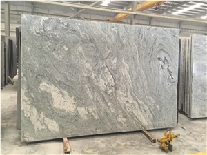 Viscont White Wave Granite Slab, Floor Tiles Exter