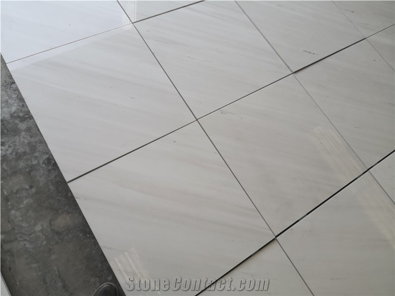 Polaris White Marble Tiles