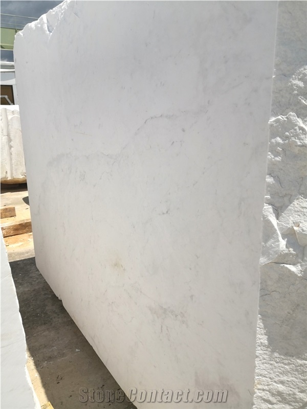 Volakas Sunny White Quarry Marble Blocks