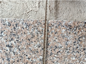 Pink Salmon Granite Wall Covering Floor Tiles