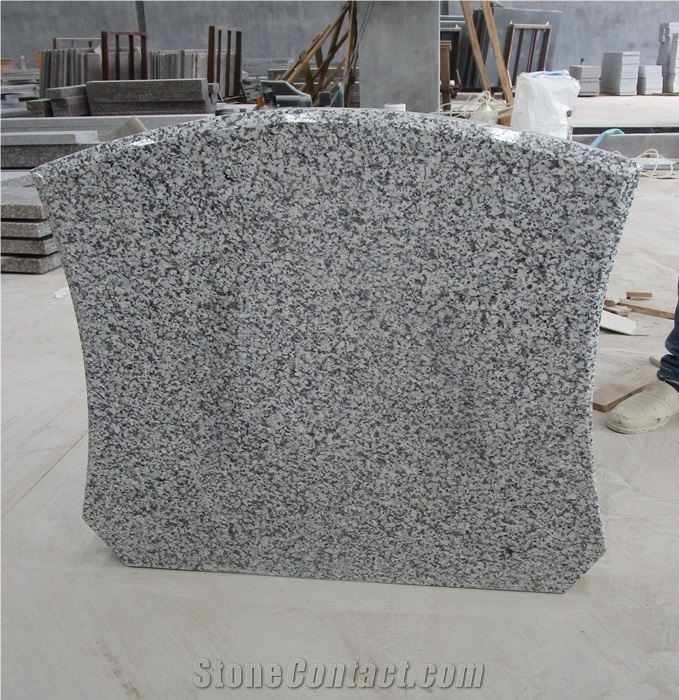 Poland Bianco White G623 Granite Headstones