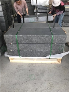 China New Black Basalt G684 Granite Paver Tiles