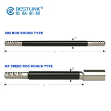 Thread Mining Rock Drill Rod Hex and Round Rod
