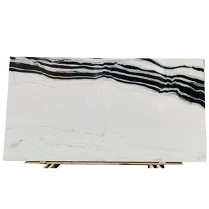 Good Quality Interior Floor Panda White Marble