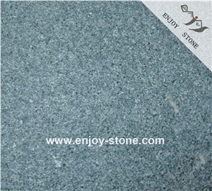 G612 Green Granite Slabs/ Flamed Grainte Tiles