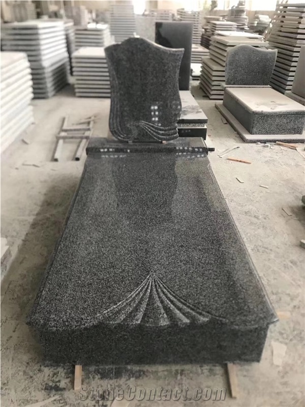 Chinese South Africa Black/ New G654 Gravestone