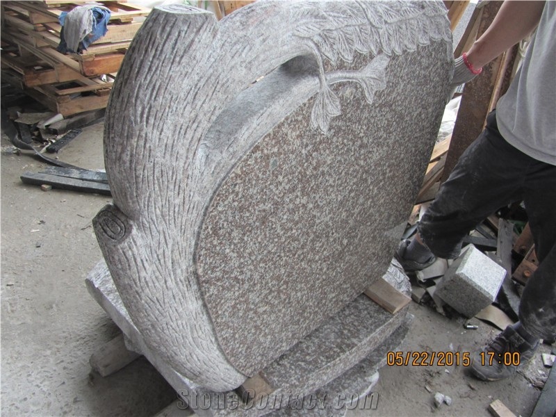 Polished Granite Gravestone Products