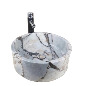 Marble Bathroom Sink Round Cultured Marble Basin