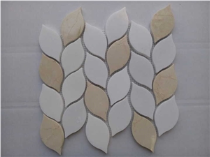 Marble Mosaics In Various Colors.