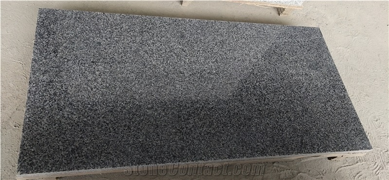 New G654 Dark Granite Slabs Steps Tiles