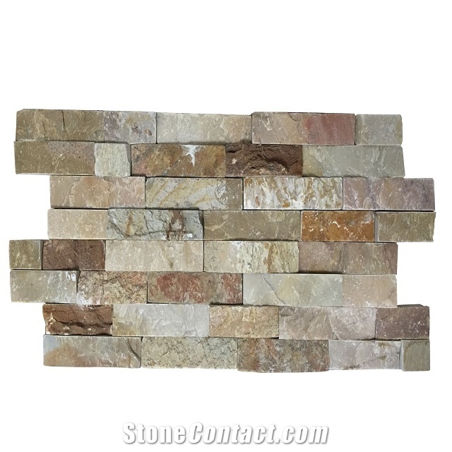 Stone Veneer Rusty Slate Cultured Stone for Wall
