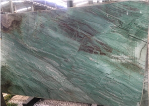 Brazilian Luxury Royal Emerald Green Quartzite