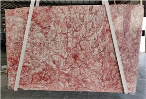 Fantasy Red Valley Marble Slabs Home Decor Tiles