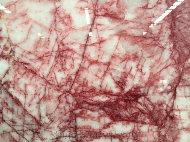 Fantasy Red Valley Marble Slabs Home Decor Tiles