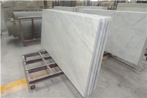 A Grade Polished Oriental White Marble Tops
