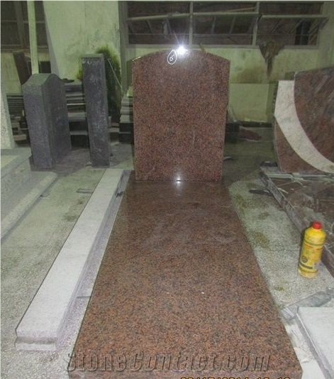 Balmoral Red Finland Granite Polished Monuments