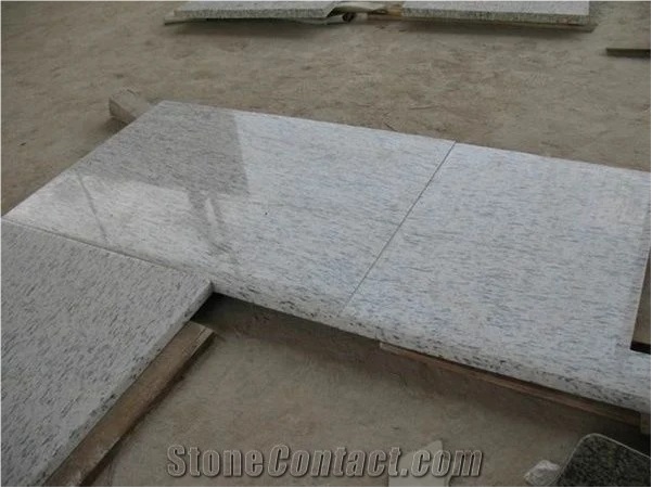 Bethel White Granite Polished Custom Countertops
