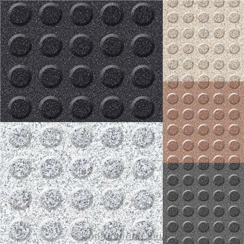 Black Artificial Stone Honed Ceramic Floor Tile