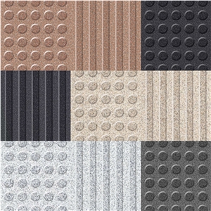 Black Artificial Stone Honed Ceramic Floor Tile