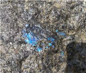 Blue in the Night Angola Granite Blocks & Rocks