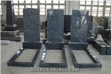 Blue Pearl Granite Tombstone Gravestone Monuments