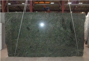 Brazil Verde Savana Green Granite Polished Slabs