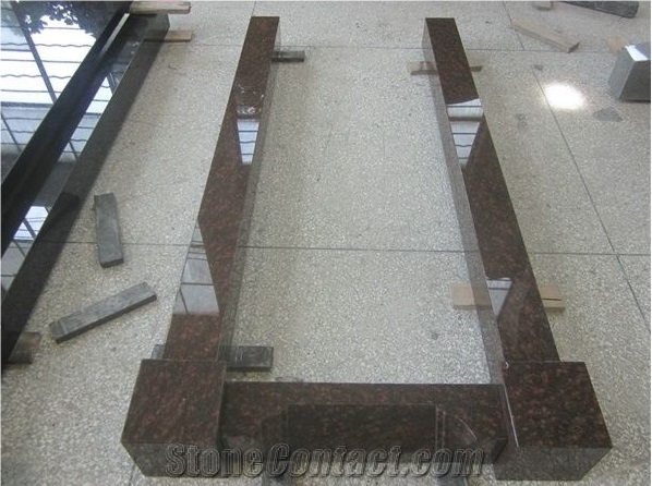 Cats Eyes Brown Granite Polished Custom Monuments