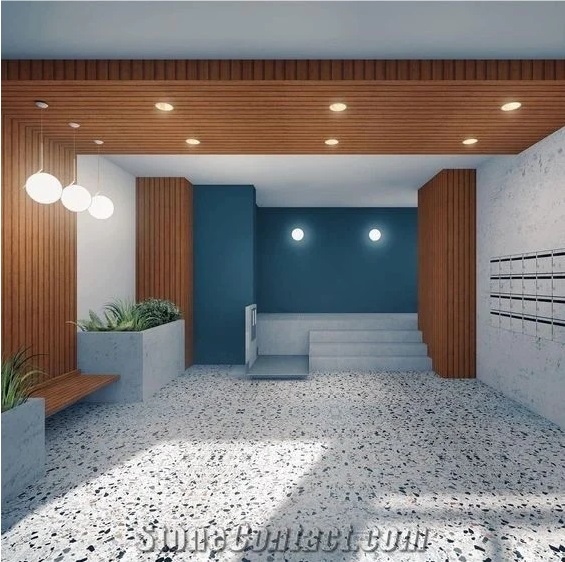 China Cement Terrazzo Stone Polished Tiles &Slabs