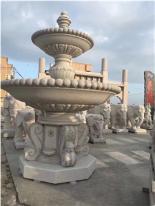 China G682 Granite Fountain Western Water Feature