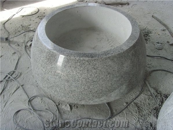 G603 China Grey Granite Outdoor Flower Pots