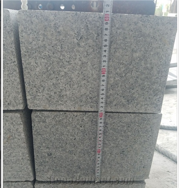 G623 China Grey Granite Bush Hammered Curbstone