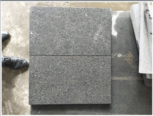 G654 Black Granite Surface Flamed Floor Covering