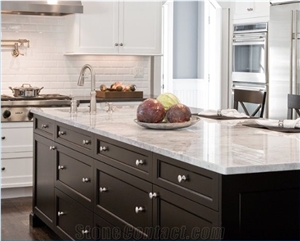 Gardenia White Camelia Granite Polished Countertop