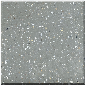 Grey Terrazzo Polished Floor Covering Tiles Slabs