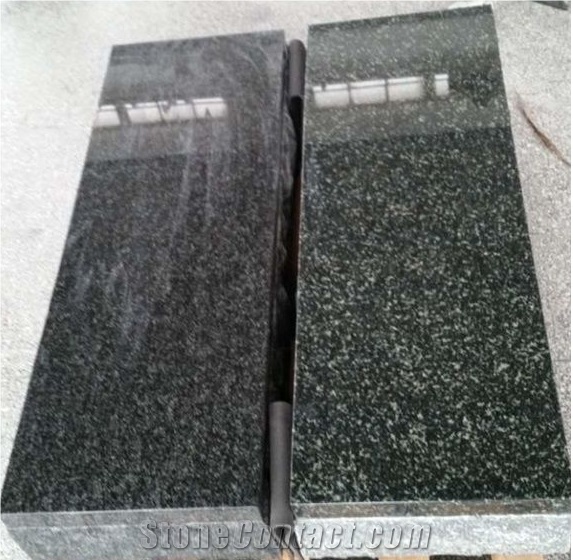 Hassan Green Granite Polished Custom Monuments