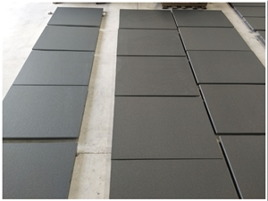 Hebei Black Surface Flamed Water Jet Walling Tile